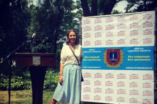 Ксения Собчак в Одесской области