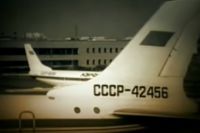 Ту-124 в аэропорту «Смольное»