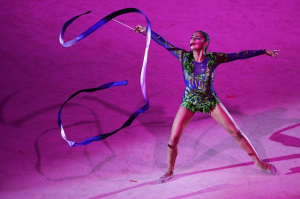 Пятикратная чемпионка мира по художественной гимнастике Маргарита Мамун.
