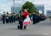 Пермский губернский военный оркестр показал фрагмент из своего дефиле