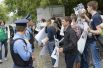 Как активисты пикетировали посольство США в Киеве