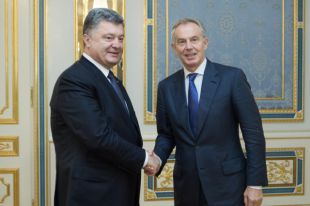 Петр Порошенко, Тони Блэр