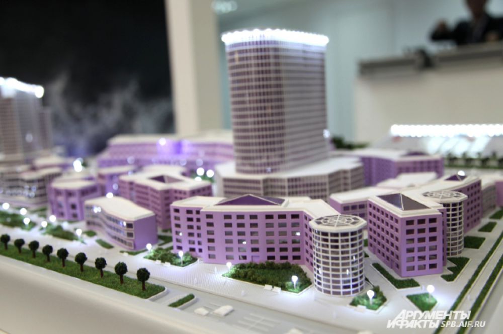 Проект предполагает возведение двух башен – бизнес-центров с гостиницами высотой 25 этажей. 