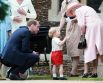 Среди посетивших церемонию крещения была королева Великобритании Елизавета II и ее супруг герцог Эдинбургский принц Филип.
