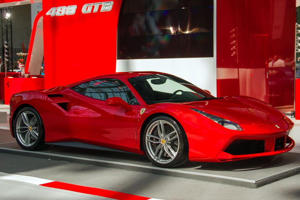 Ferrari 488 GTB.
