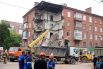 Частичное обрушение дома произошло в шесть утра  в Перми по улице Куйбышева, 103. 