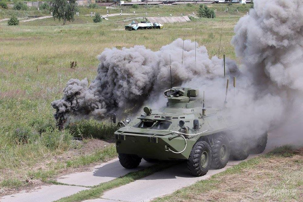 Боевая противодиверсионная машина «Тайфун-М».