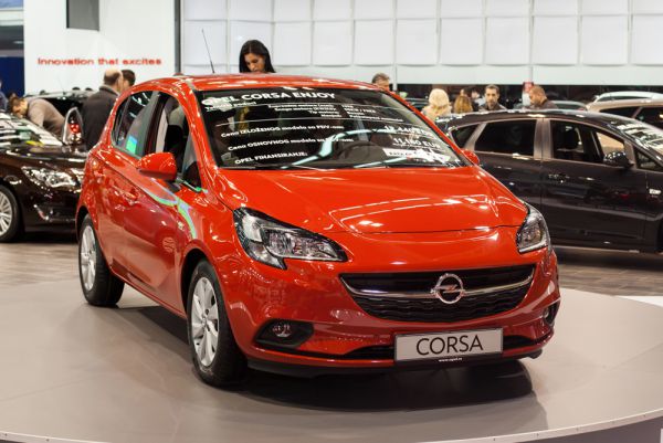 Opel Corsa – на пятом.