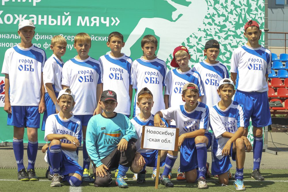 Команда Новосибирской области.