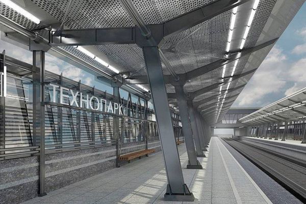 Станция «Технопарк» Замоскворецкой линии появится в 2015 году. «Технопарк» отличается от других станций тем, что она наземная. Ее особенность также в том, что платформы идут по бокам, а поезда проходят посередине. На первоначальном этапе у станции будет один наземный вестибюль - северный. С южного торца будет организован выход в город. Переход с платформы на платформу предусмотрен через верхний этаж вестибюля, связанный с платформами эскалаторами. Для маломобильных групп населения предусмотрен лифт. Пассажиропоток: 20 тыс. человек в час.