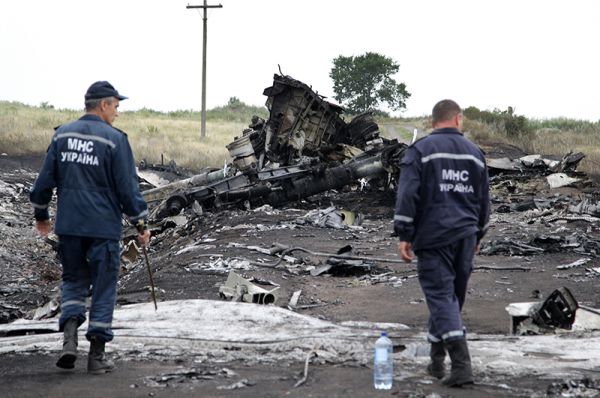 Крушение самолета «Боинг-777» в Донецкой области
