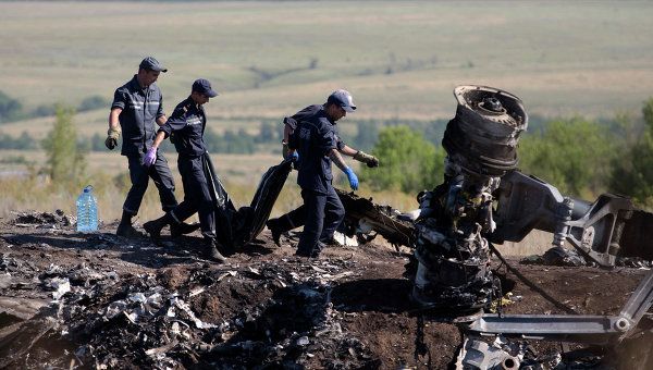 Крушение самолета «Боинг-777» в Донецкой области