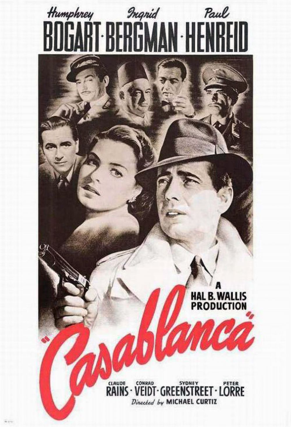 Постер кинокартины «Касабланка» (Casablanca, 1921) был продан за $6875.