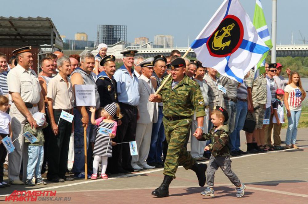 День Военно-морского флота в Омске.
