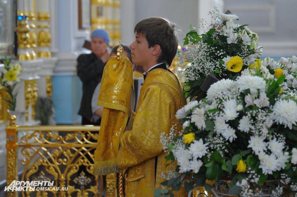 Крестный ход в честь Дня Крещения Руси в Омске.