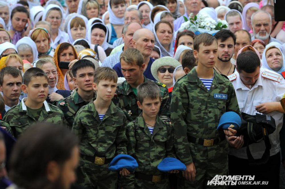 Крестный ход в честь Дня Крещения Руси в Омске.
