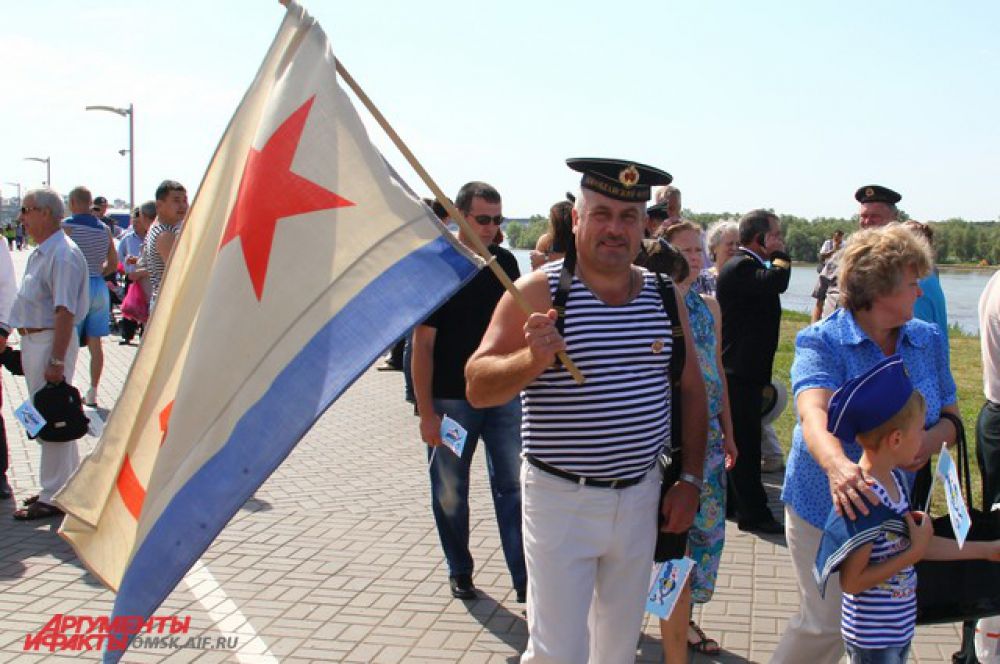 День Военно-морского флота в Омске.