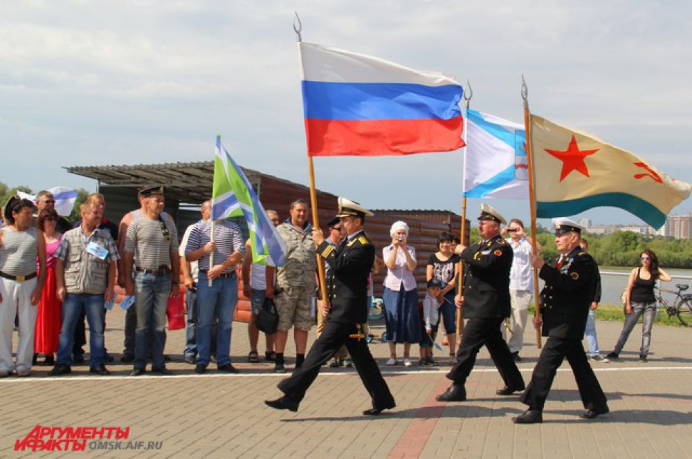 День Военно-морского флота в Омске.