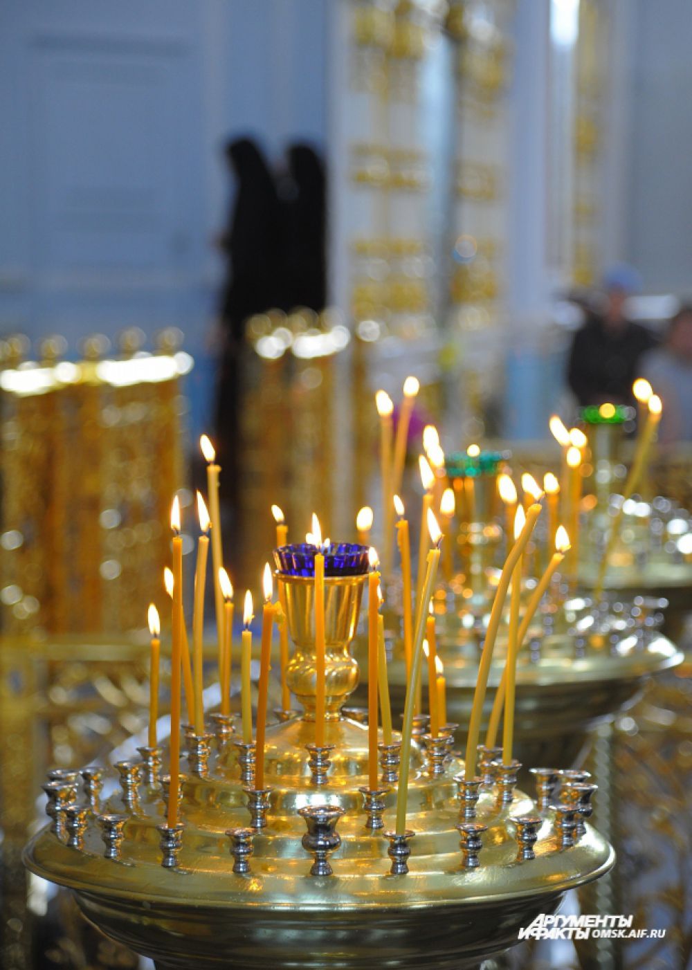 Крестный ход в честь Дня Крещения Руси в Омске.