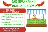 Как выбрать арбуз?