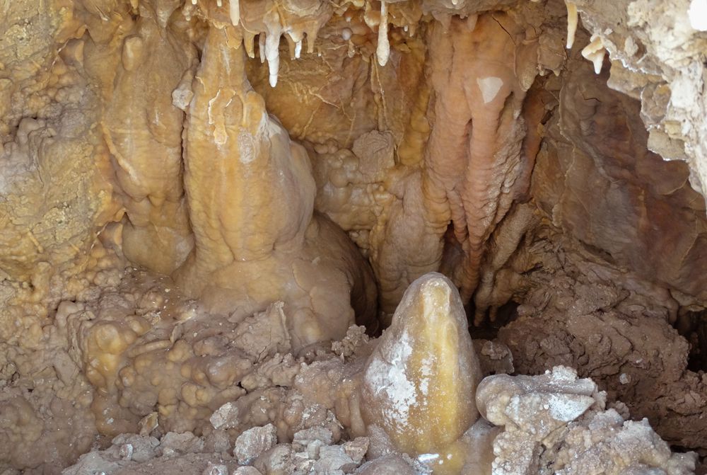 Внутренняя часть пещеры