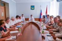Встреча губернатора с предпринимателями Михайловского района.
