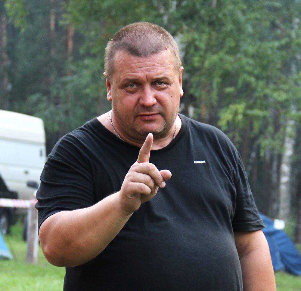 Бессменный комендант фестиваля Олег Дмитриев