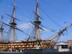 Виктория – 104-пушечный линейный корабль первого ранга Королевского флота Великобритании. Заложен 23 июля 1759 года, спущен на воду 7 мая 1765 года. Принимал участие во многих морских боях, в том числе и в Трафальгарском сражении, во время которого на его борту был смертельно ранен адмирал Нельсон. С 12 января 1922 года находится на постоянной стоянке в самом старом морском доке в Портсмуте. 