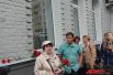 Инициатором установки мемориальной таблички в честь Георгия Хрипунова стала его внучка