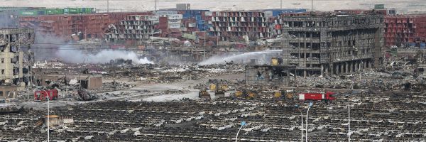 Китайские СМИ сообщили, что на складе могло храниться 700 тонн цианида натрия.