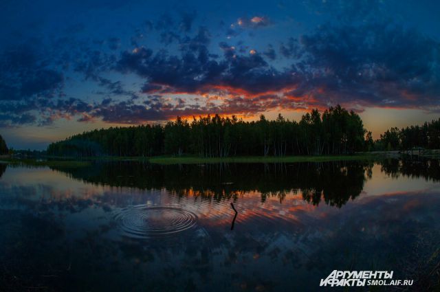 Озеро Ключевое в Красном Бору.
