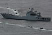 Десантный корабль военно-морских сил КНР «Юньвушань». 