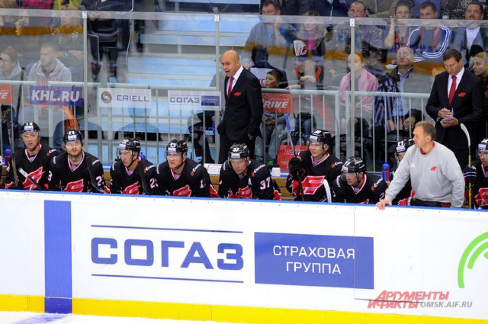 Матч «Авангарда» против «Салавата Юлаева» на «Арене Омск».