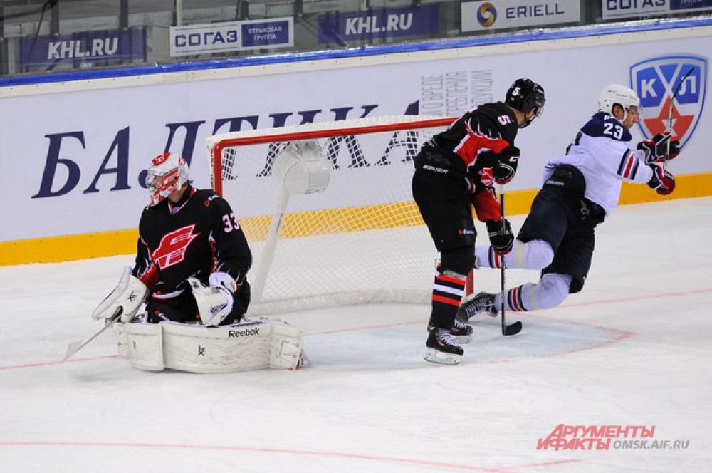 «Авангард» против магнитогорского «Металлурга» - 3:4.