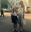Ольга Фреймут с дочерью Златой