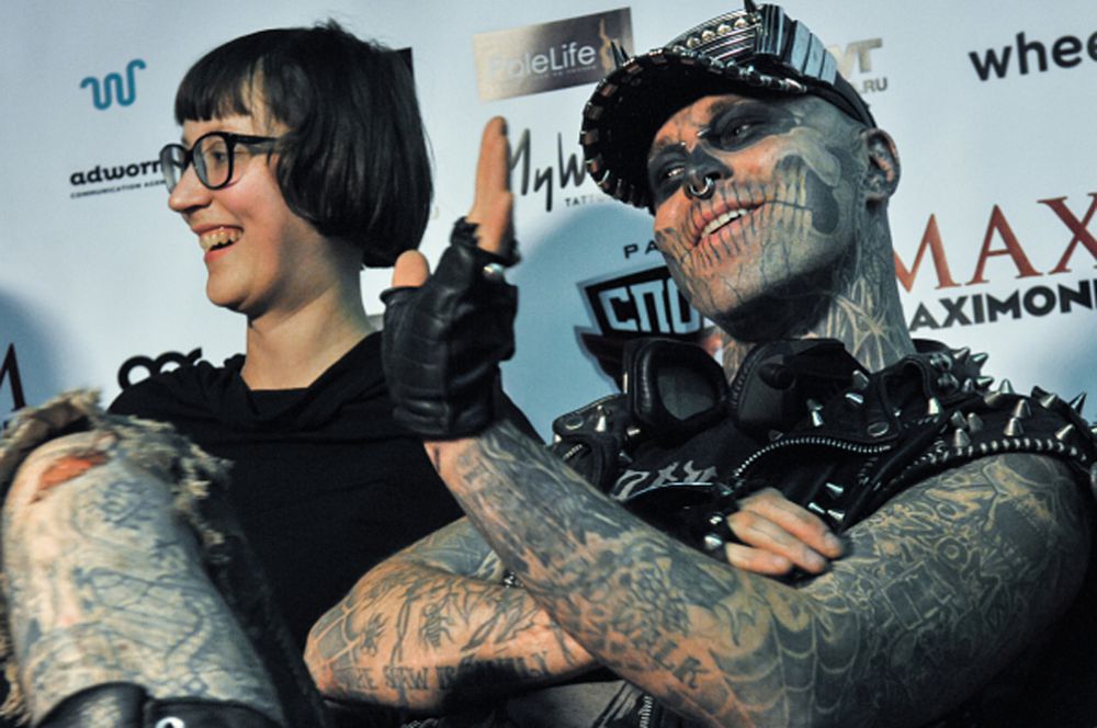 Рик Дженест, известный как ZOMBIE BOY.