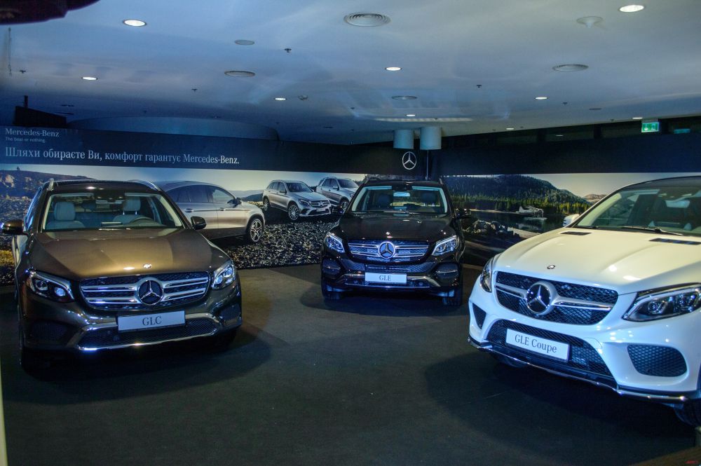 Новиый кроссовер с пневмоподвеской - Mercedes-Benz GLC