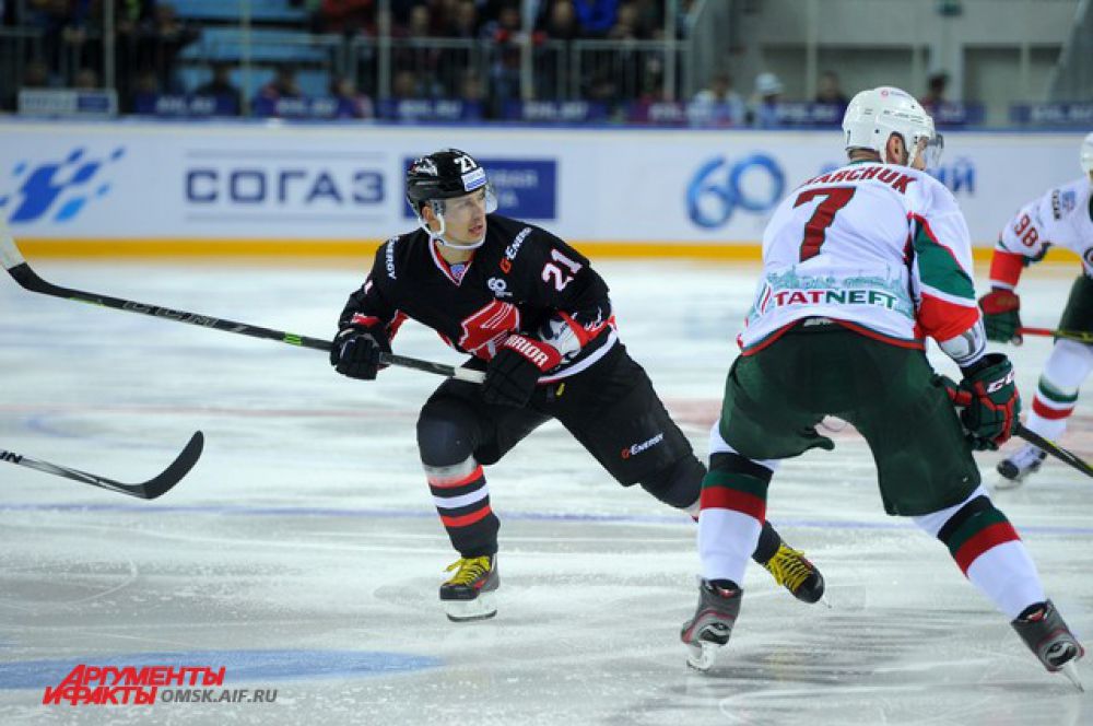 «Авангард» против «Ак Барса» – 2:3.
