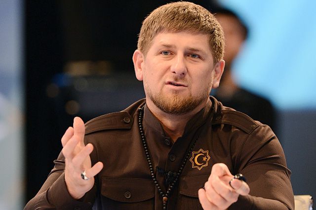 Глава Чеченской республики Рамзан Кадыров.