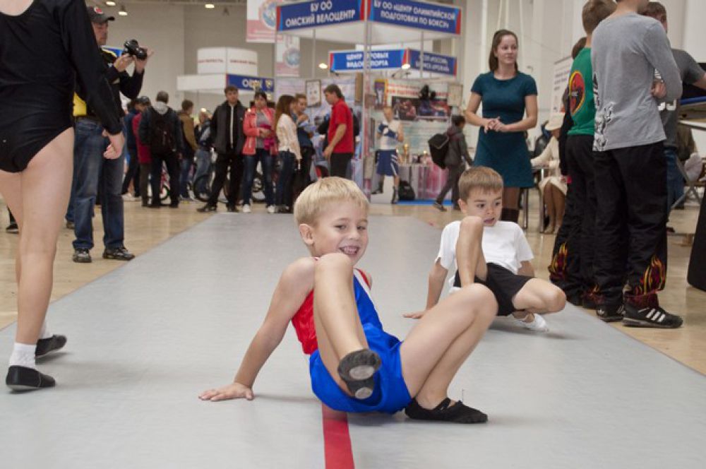 Международная выставка «Спорт. Молодость. Здоровье» в Омске.