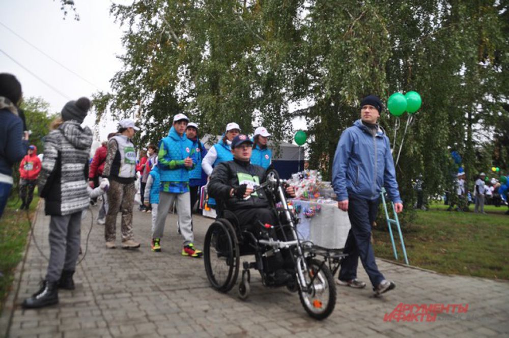 Сибирский международный марафон в Омске.