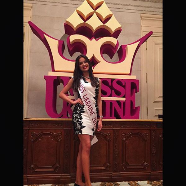 Мисс Украина 2015 – победительница Кристина Столока