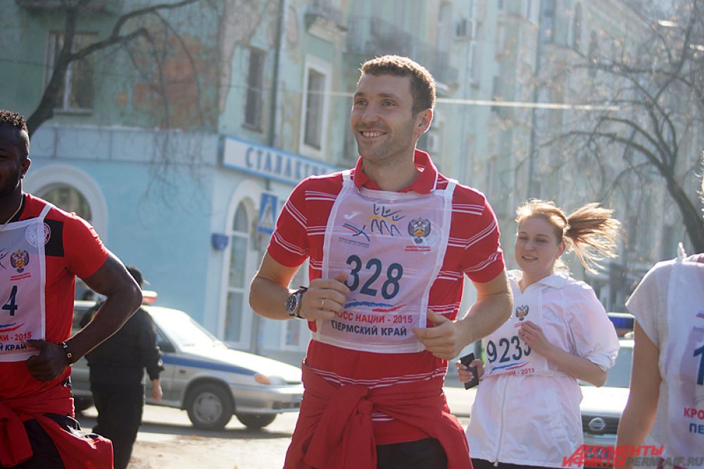 Защитник «Амкара» Иван Черенчиков.