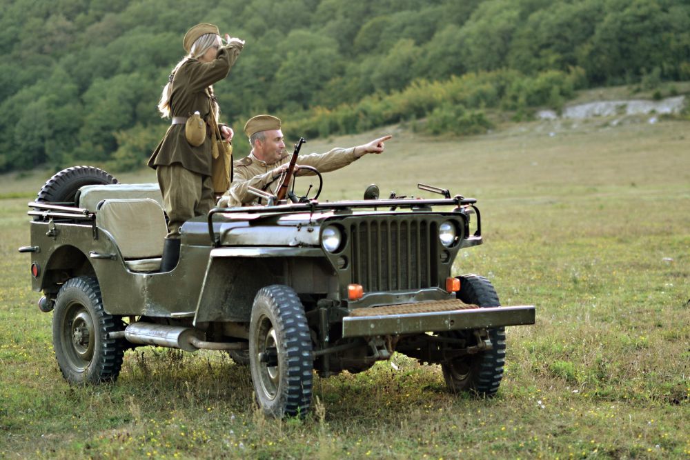 «Лучший ретро-кар» - Willys MB 1943 (Владимир Хейсин, пос. Новомихайловский, Туапсинский р-н)