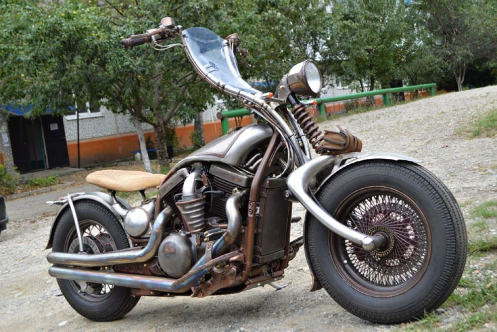 «Лучший мотоцикл» - Kawasaki Vulcan 1500 «Арбалет вулканического происхождения» (Константин Ходусов, пос. Псебай, Краснодарский край)