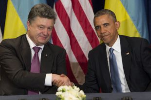 Порошенко и Обама