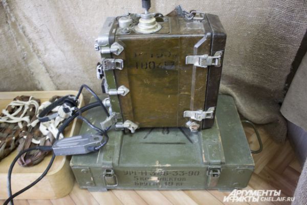 Военно-полевой телефон, использовался для связи во время ВОВ.