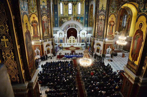 Первое пленарное заседание V Всемирного конгресса казаков на тему «Казачество: единство, Церковь, Родина». 