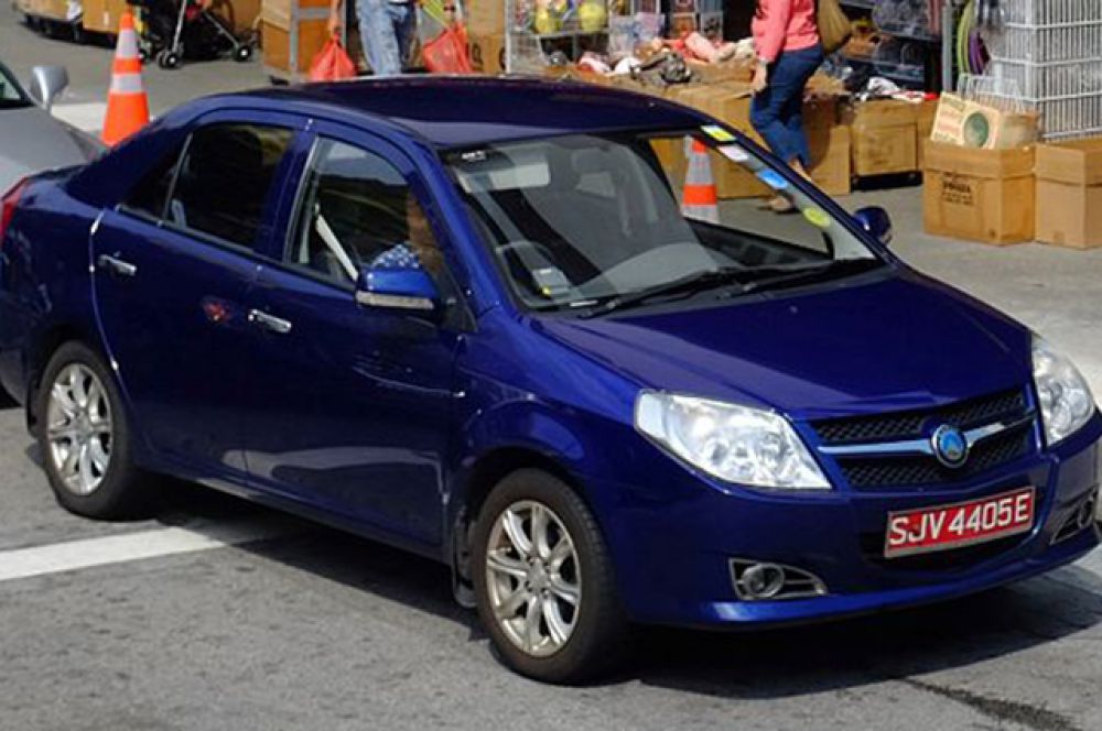 Geely MK – 350 тысяч рублей