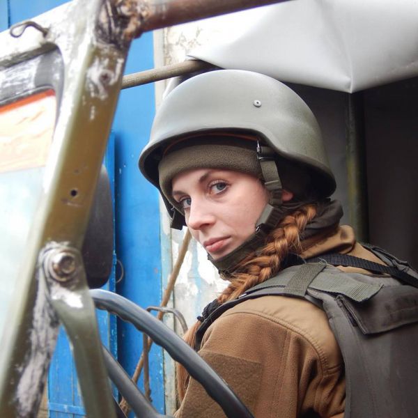 Военный журналист Наталья Коцкович 